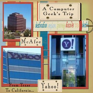 A Computer Geek's Trip to California