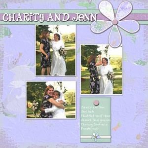 Charity and Jenn