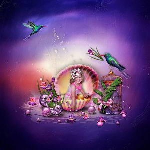 Purple Sunset by IKHdesigns