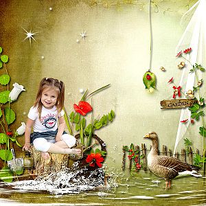 Delicate garden 02