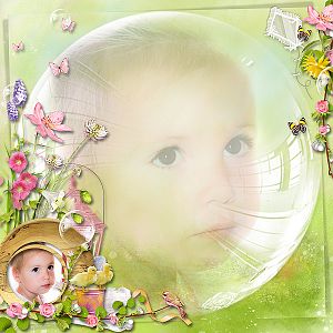 Girl's garden