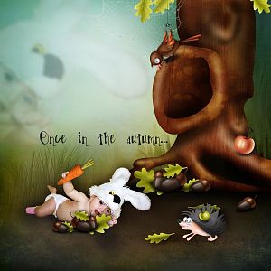 mini kit "Once in the autumn" by OlgaUnger Designs