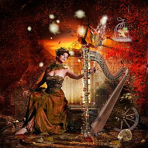 Autumn Fairies with Fanfan-Rue des Anges