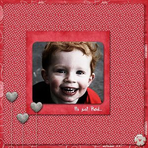 Just red