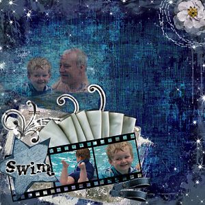 my boys swimming