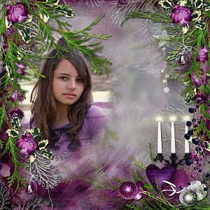 Magic Christmas -Violet by Rena Design
