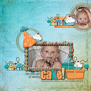 The Fine Art of Eating CAKE!