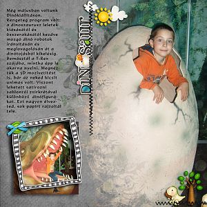 At the dinosaurs' world