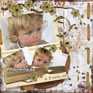 Alexander at 18 months old