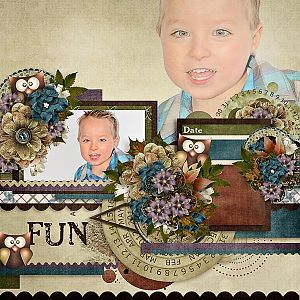 Pink Donut Templates by Tinci Designs + WARM AUTUMN WINDS by Jumpstart Desi