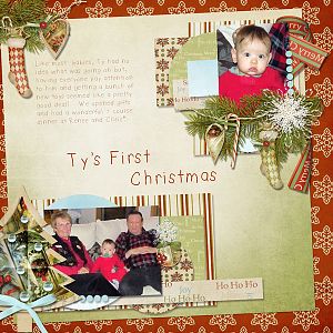 Ty's first christmas