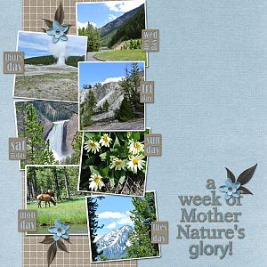 A week of Mother Nature's glory!