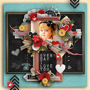 On Chalkboard: First Love