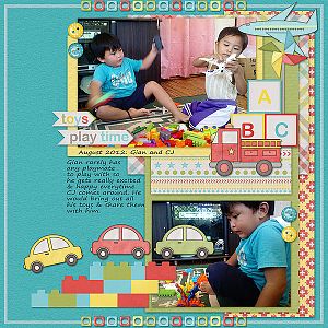 Playtime Gian and CJ