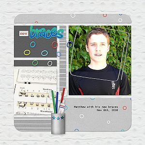 Matthew's New Braces