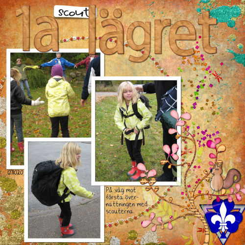 1st scout camp