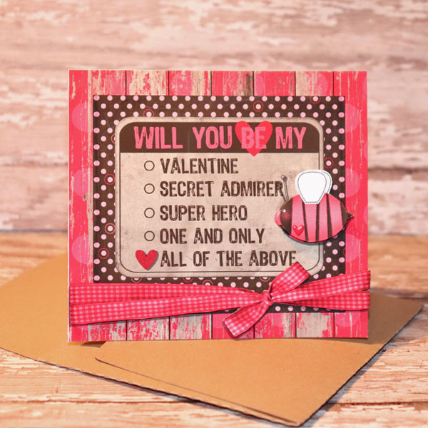 3d Valentine Card