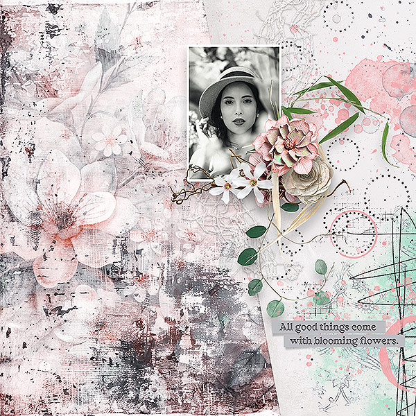 all good things come with blooming flowers