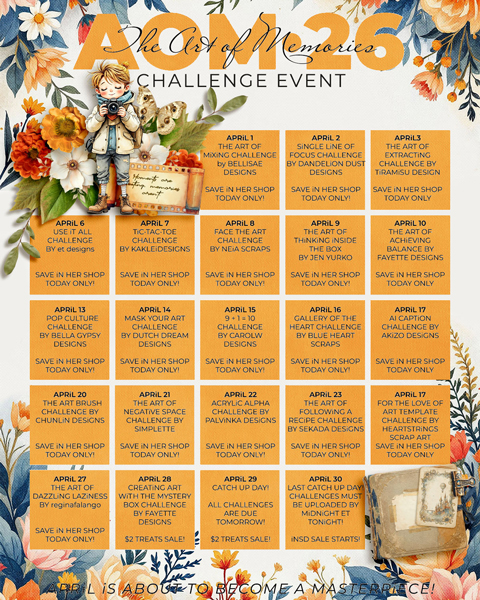 AOM26 Tracking Sheet Decorated