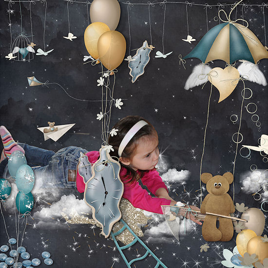 catching through the clouds