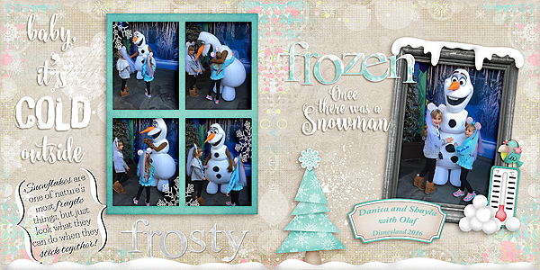 Frozen - Double Page
