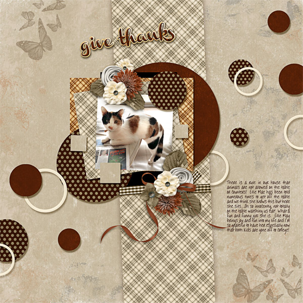 Give Thanks...Ellie Mae