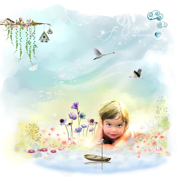 I Dream of Flying in the Sky to Steal the Key of Paradise