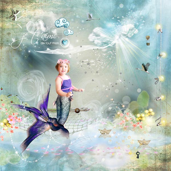 I Dream of Flying in the Sky to Steal the Key of Paradise