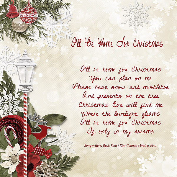 I'll Be Home For Christmas