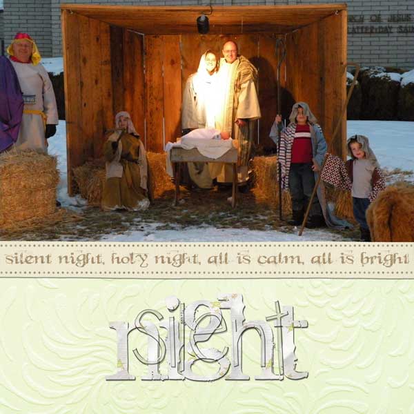 live nativity left side