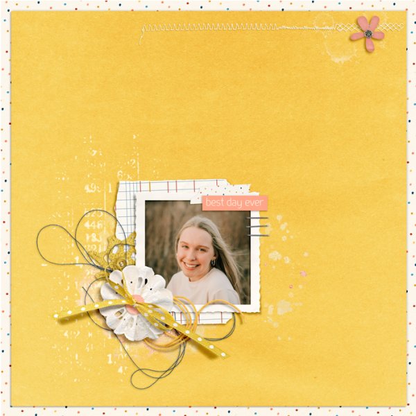May 2025 SCRAP Bingo - Color: Canary