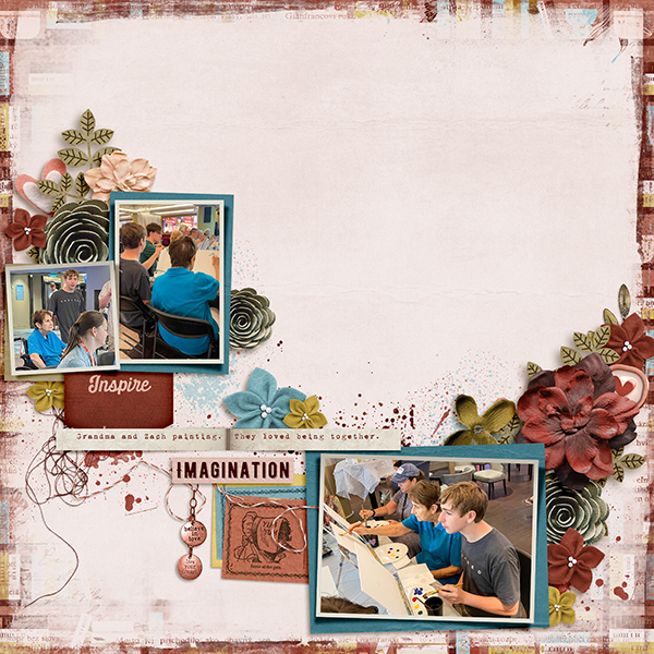 Painting with Grandma