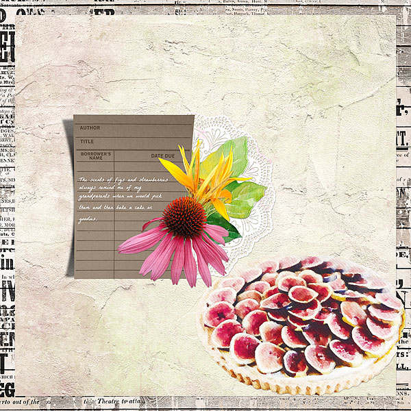 Scent of Figs and Strawberries remind me of childhood