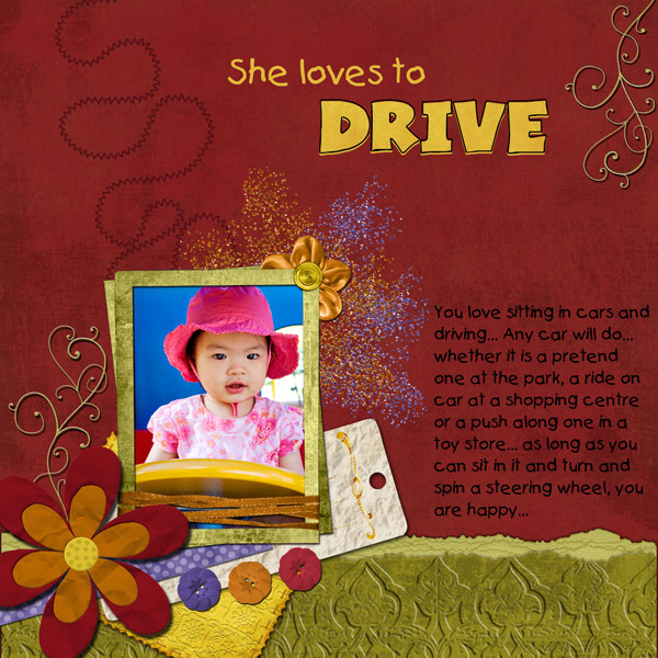 She Loves To Drive
