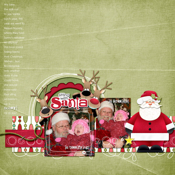 Sitting With Santa