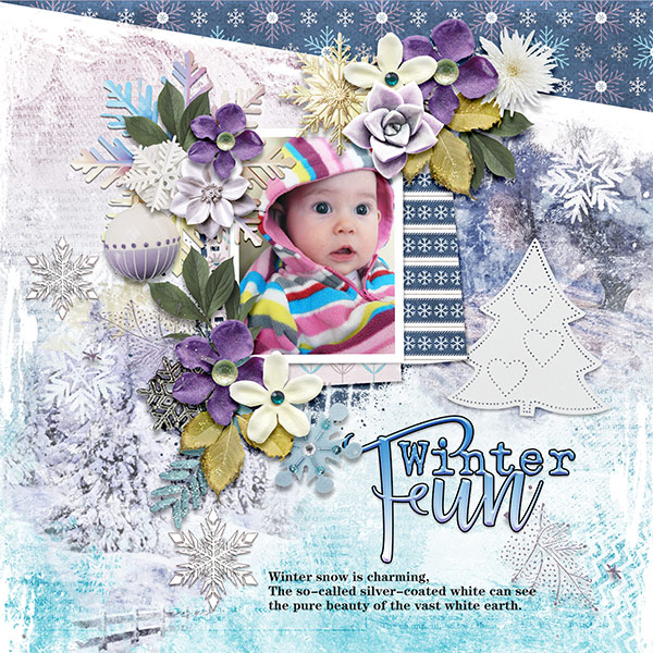 *Sound Of Snow Falling*-Template