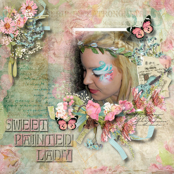 Sweet Painted lady