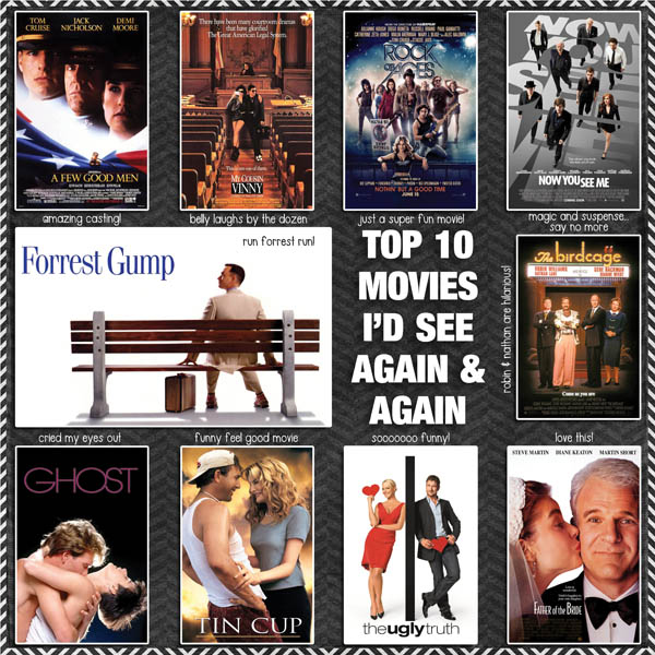 Top 10 Favorite Movies I