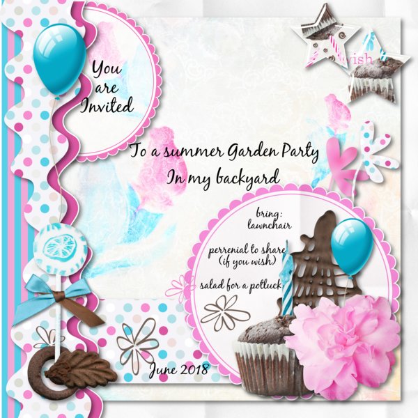 you are Invited