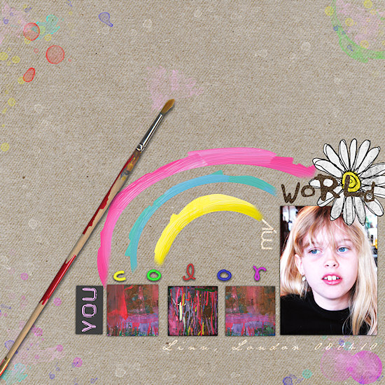 You color my world